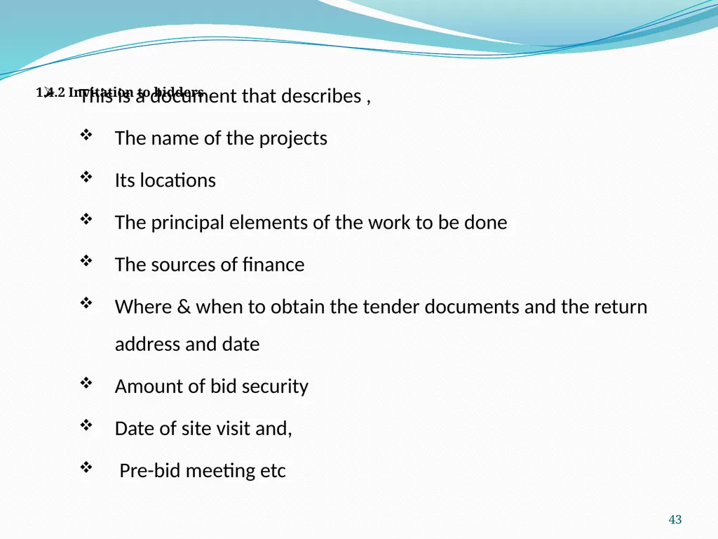 1 COTM 4504: CONTRACT ADMINISTRATION CHAPTER 1 - slide 43 of 55