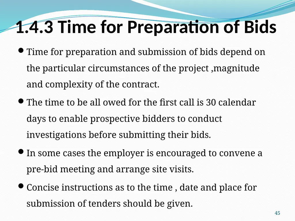 1 COTM 4504: CONTRACT ADMINISTRATION CHAPTER 1 - slide 45 of 55