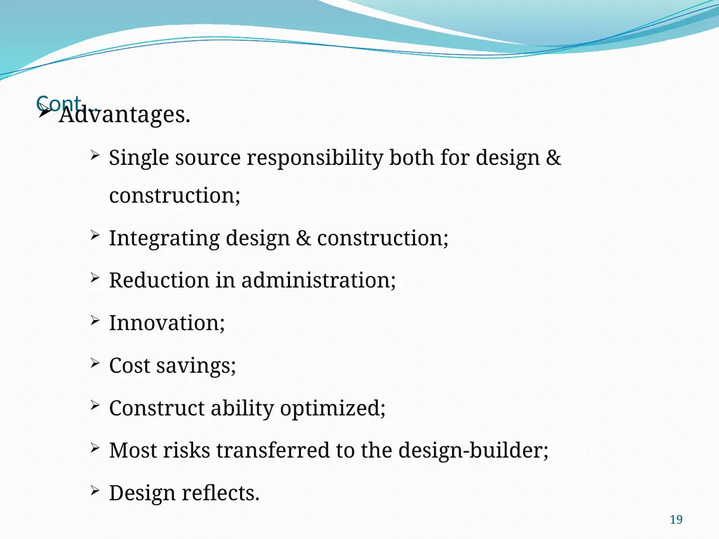 1 COTM 4504: CONTRACT ADMINISTRATION CHAPTER 1 - slide 19 of 55