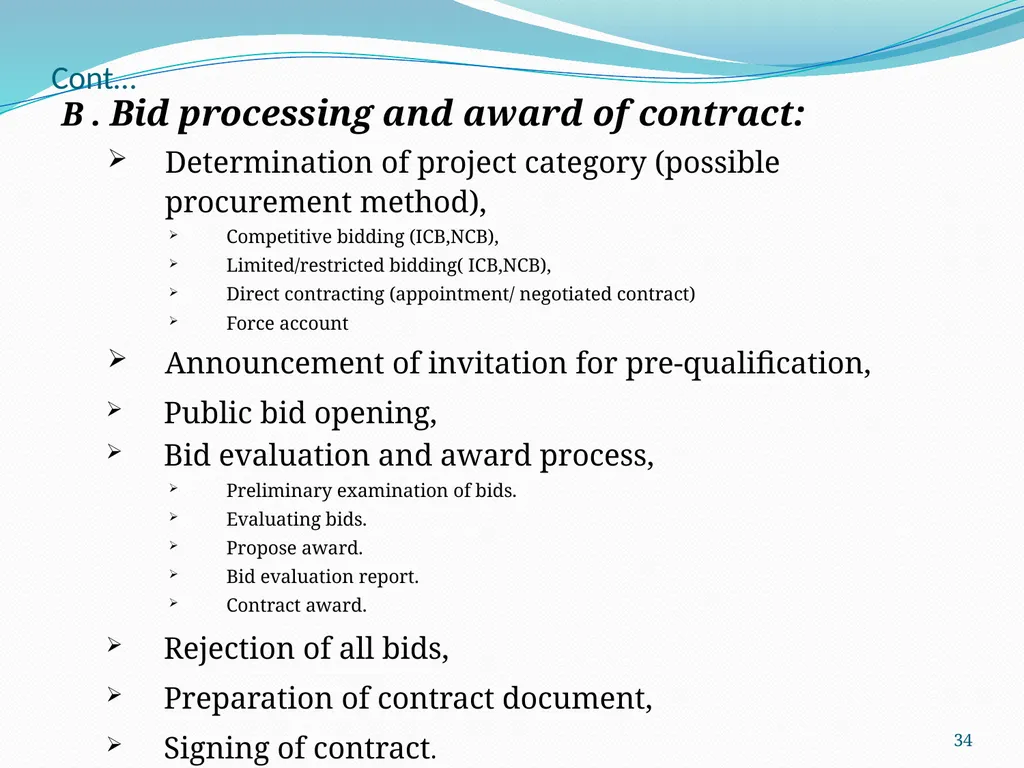 1 COTM 4504: CONTRACT ADMINISTRATION CHAPTER 1 - slide 34 of 55