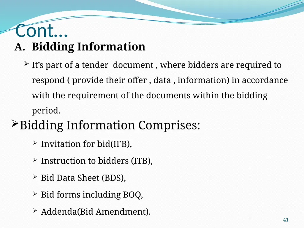 1 COTM 4504: CONTRACT ADMINISTRATION CHAPTER 1 - slide 41 of 55
