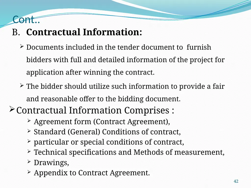 1 COTM 4504: CONTRACT ADMINISTRATION CHAPTER 1 - slide 42 of 55