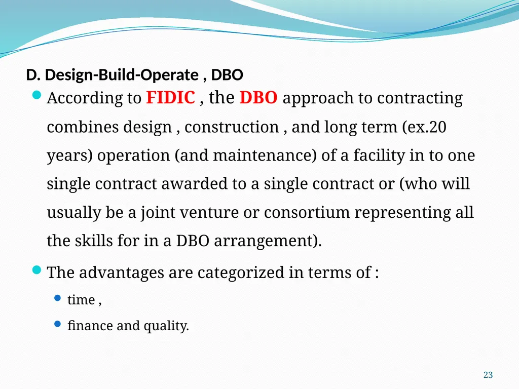 1 COTM 4504: CONTRACT ADMINISTRATION CHAPTER 1 - slide 23 of 55
