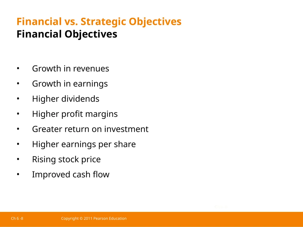 Ch 6 -1 Copyright © 2011 Pearson Education - slide 6 of 37