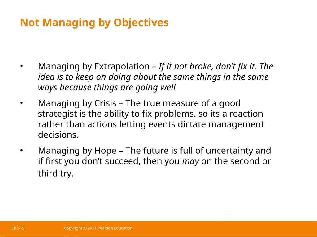 Ch 6 -1 Copyright © 2011 Pearson Education - slide 9 of 37