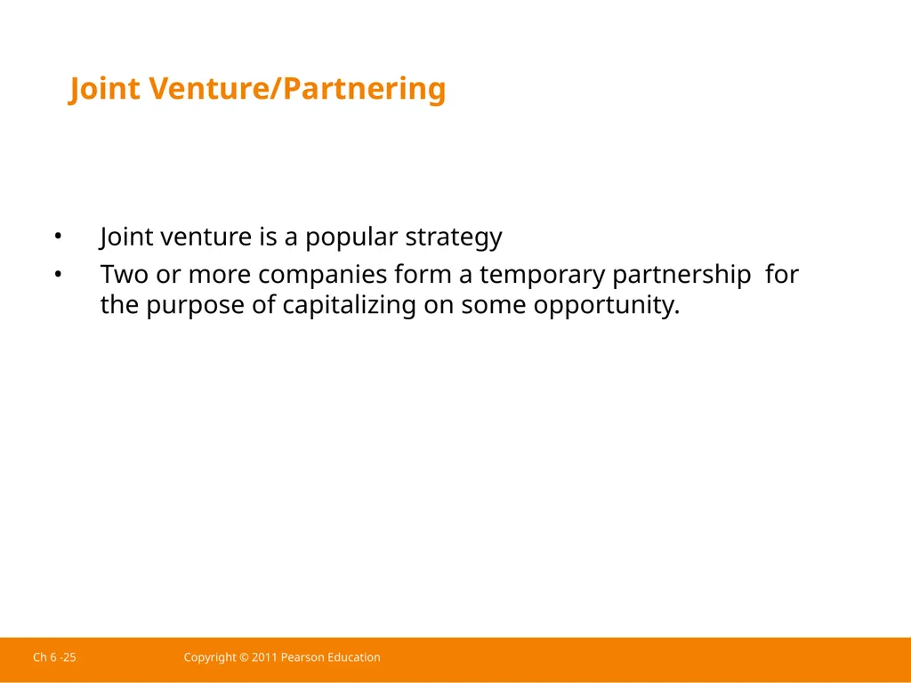 Ch 6 -1 Copyright © 2011 Pearson Education - slide 34 of 37