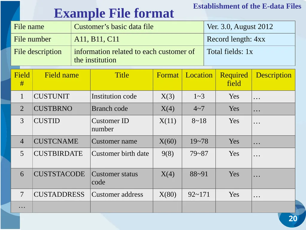 CDIC Taiwan’s Solution to Address Poor Data - slide 20 of 40