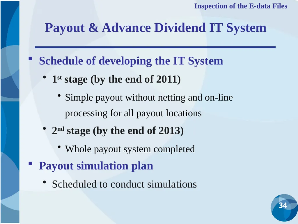 CDIC Taiwan’s Solution to Address Poor Data - slide 34 of 40