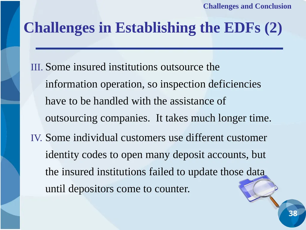 CDIC Taiwan’s Solution to Address Poor Data - slide 38 of 40