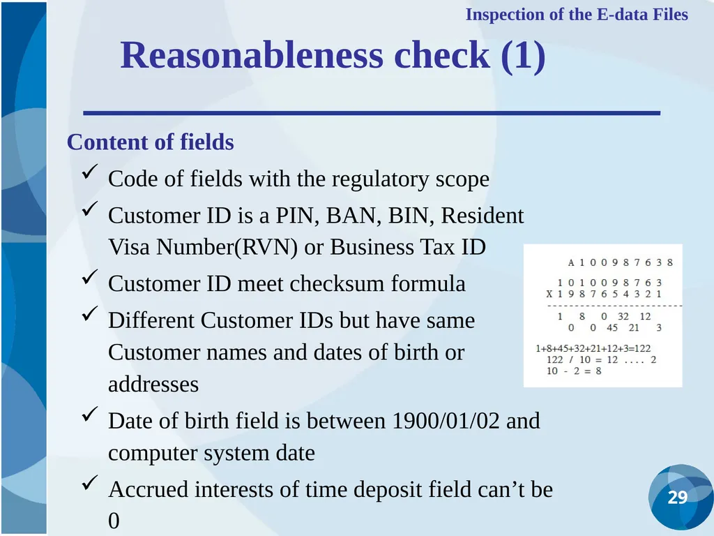 CDIC Taiwan’s Solution to Address Poor Data - slide 29 of 40