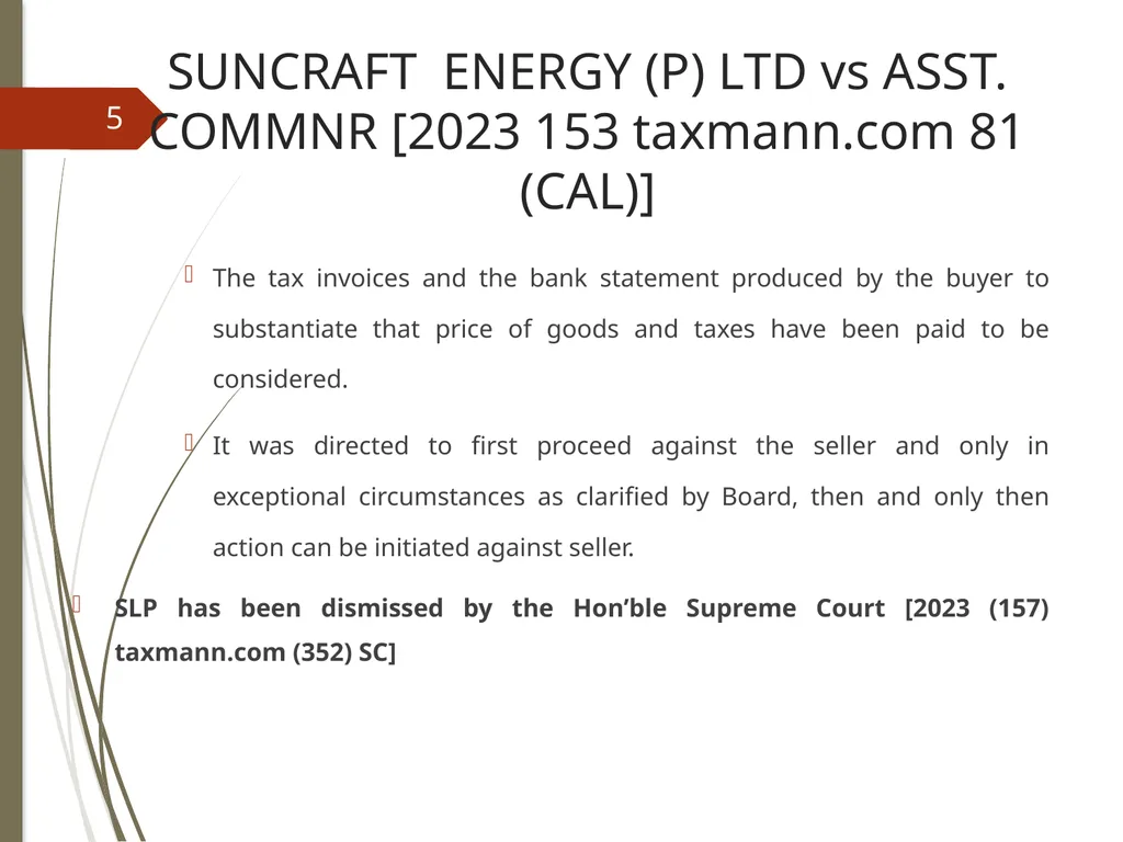 CONTROVERSIES UNDER GST V. Raghuraman Senior - slide 5 of 93