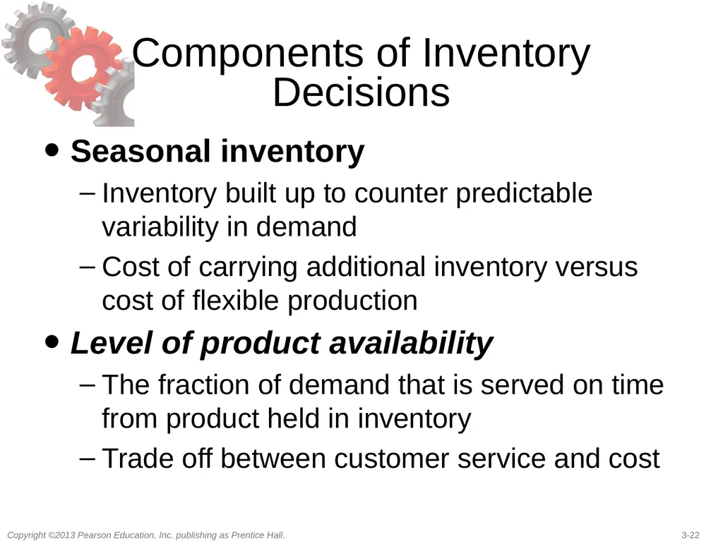 Supply Chain Drivers and Metrics 3 Learning - slide 22 of 49