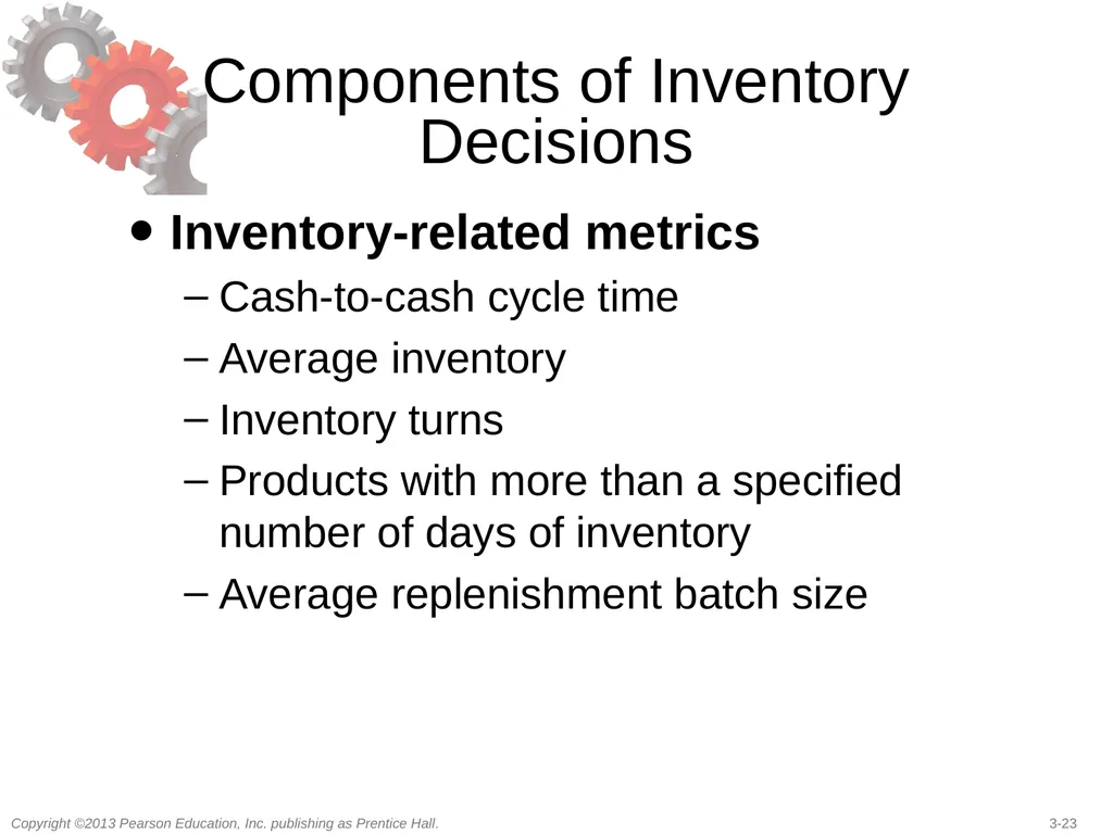 Supply Chain Drivers and Metrics 3 Learning - slide 23 of 49