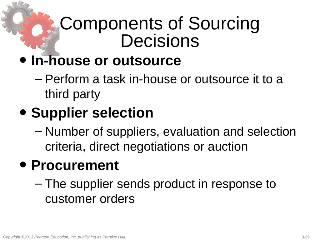 Supply Chain Drivers and Metrics 3 Learning - slide 39 of 49