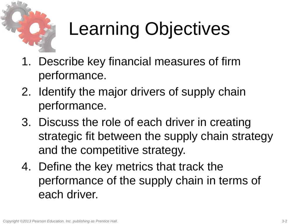 Supply Chain Drivers and Metrics 3 Learning - slide 2 of 49