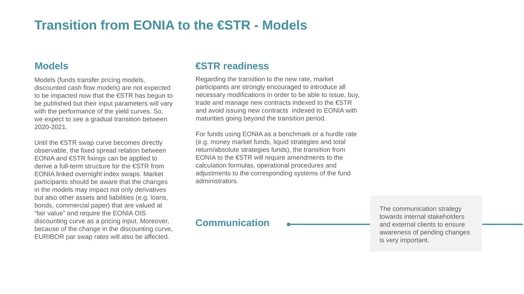 Working Group on Euro Risk-Free Rates Preparing - slide 13 of 26