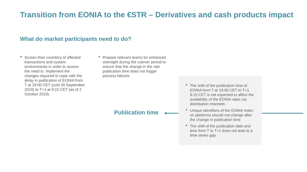 Working Group on Euro Risk-Free Rates Preparing - slide 10 of 26