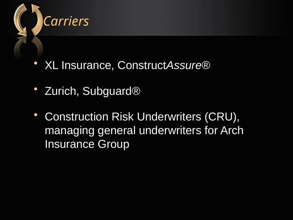 The Right Flotation Device: Changes In Insurance - slide 35 of 52