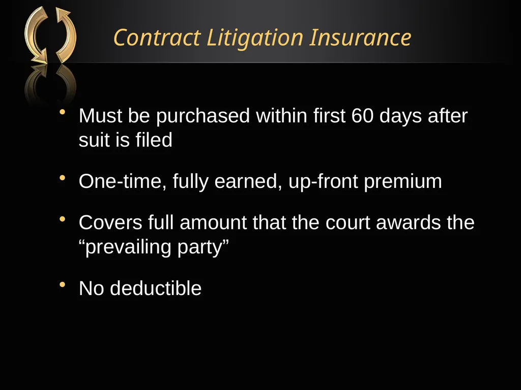 The Right Flotation Device: Changes In Insurance - slide 30 of 52