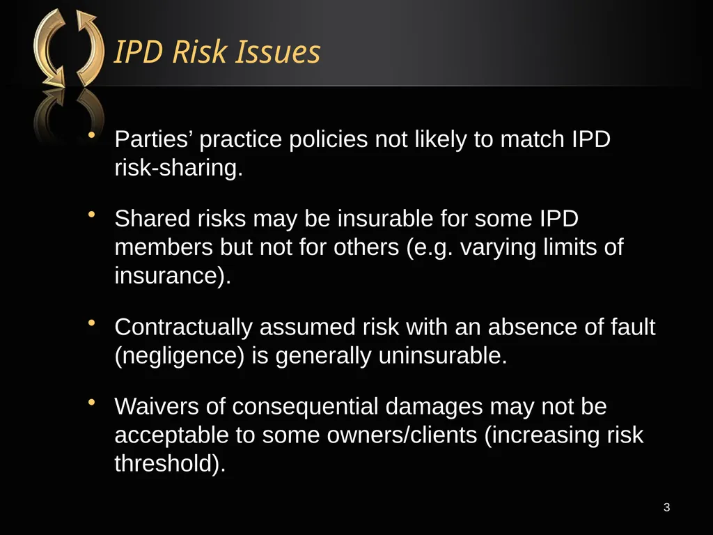 The Right Flotation Device: Changes In Insurance - slide 3 of 52
