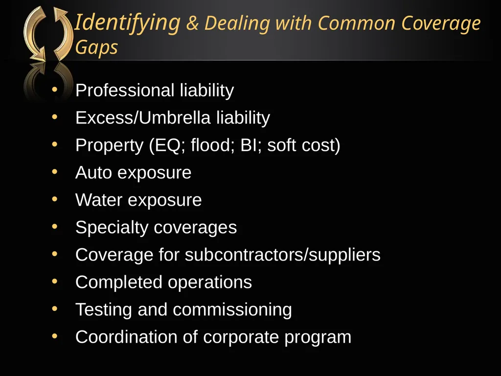 The Right Flotation Device: Changes In Insurance - slide 49 of 52