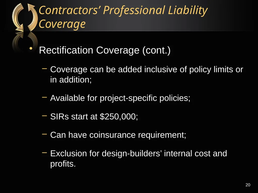 The Right Flotation Device: Changes In Insurance - slide 20 of 52