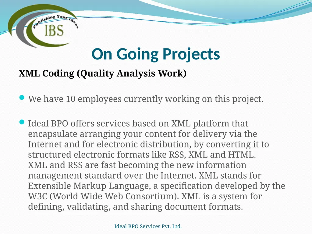 Ideal BPO Services Pvt. Ltd. Publishing Your Ideas - slide 24 of 36