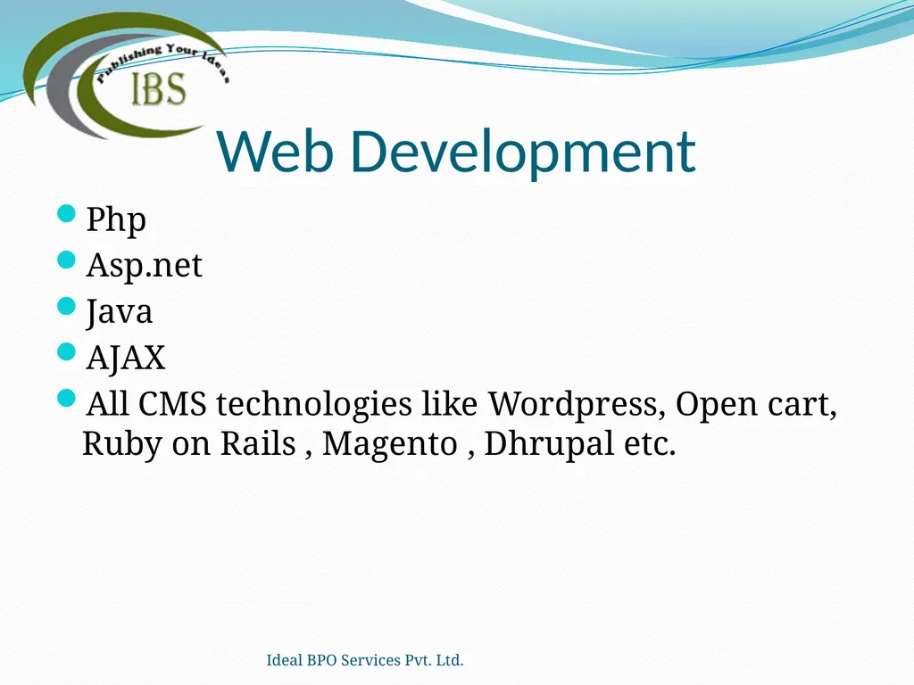 Ideal BPO Services Pvt. Ltd. Publishing Your Ideas - slide 5 of 36