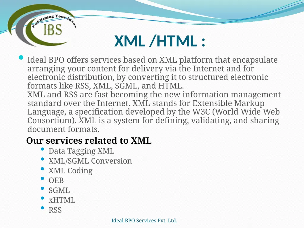 Ideal BPO Services Pvt. Ltd. Publishing Your Ideas - slide 12 of 36
