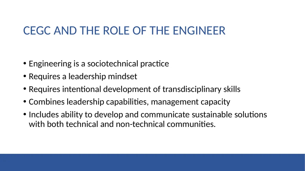 Enabling the Canadian Engineering Grand Challenges - slide 4 of 19