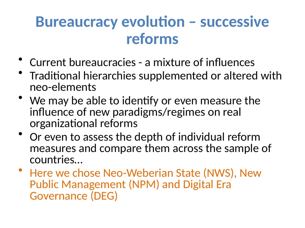 Measuring good governance at local level: - slide 13 of 47