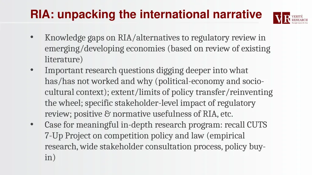 RIA in Practice: The International Narrative Dr. - slide 13 of 26