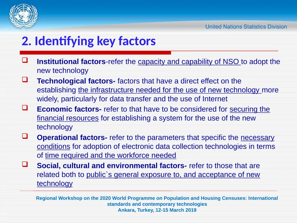 1 United Nations Statistics Division Programme in - slide 7 of 24