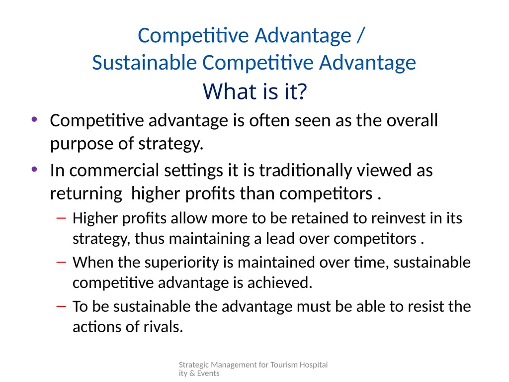 Lecture 1 Strategic Management THE Strategic - slide 12 of 27