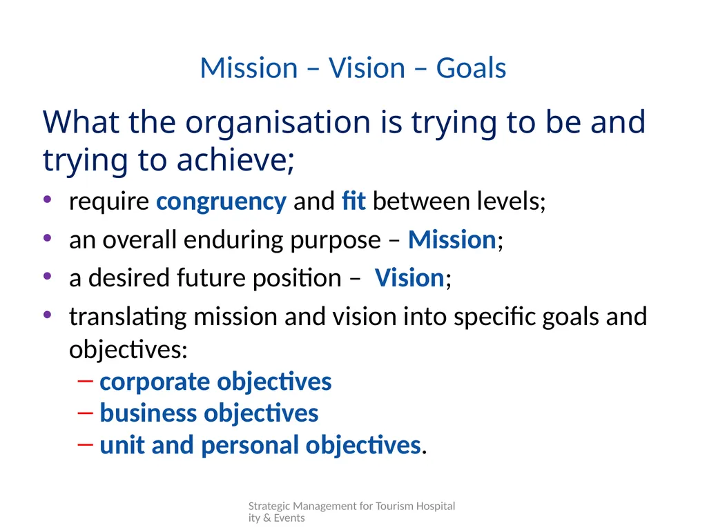 Lecture 1 Strategic Management THE Strategic - slide 2 of 27