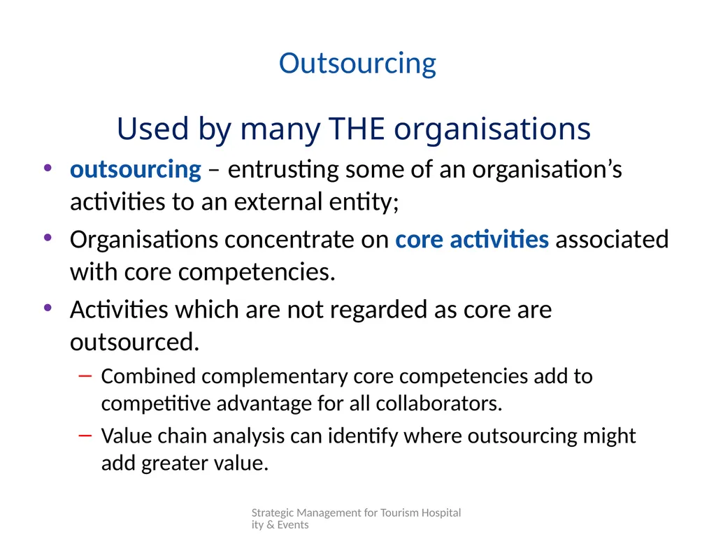 Lecture 1 Strategic Management THE Strategic - slide 25 of 27