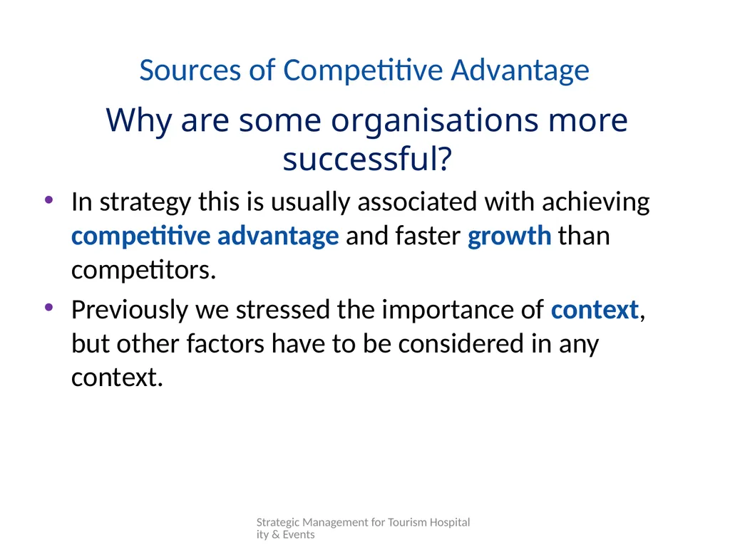 Lecture 1 Strategic Management THE Strategic - slide 14 of 27