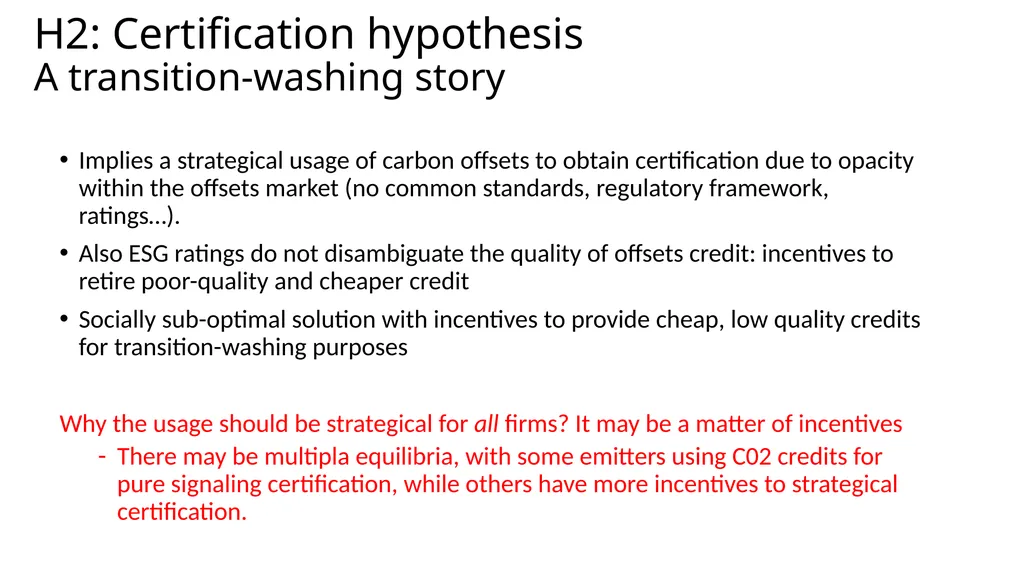 Carbon Offsets: Decarbonization or - slide 7 of 15