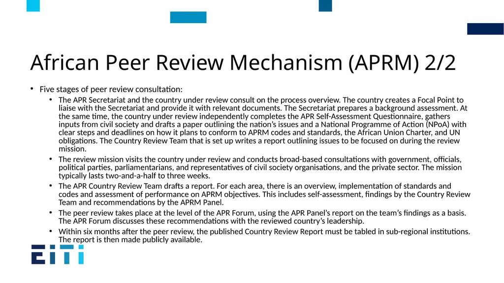 EITI International Secretariat for Validation - slide 5 of 25