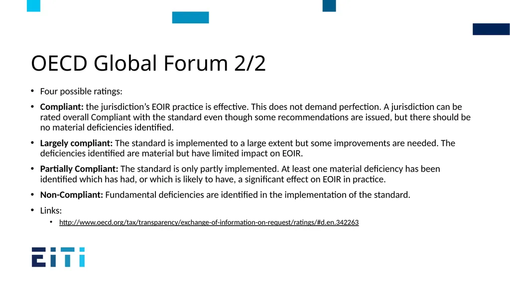 EITI International Secretariat for Validation - slide 17 of 25