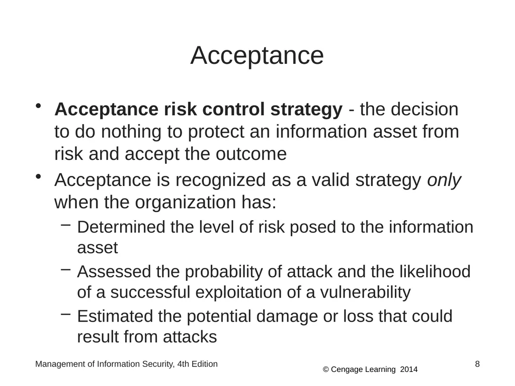 Management of Information Security, 4th Edition - slide 8 of 35