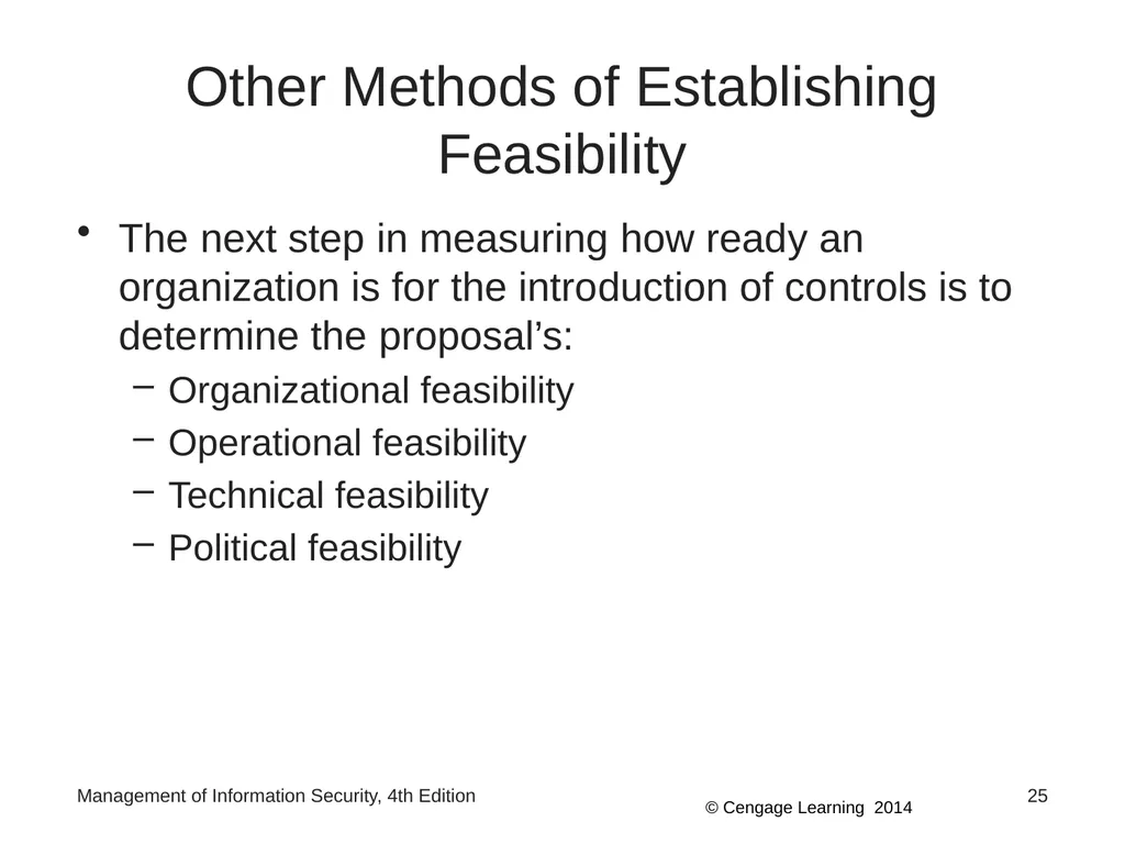 Management of Information Security, 4th Edition - slide 25 of 35