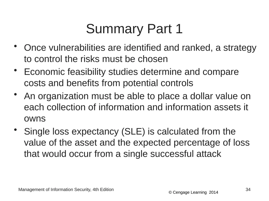 Management of Information Security, 4th Edition - slide 34 of 35