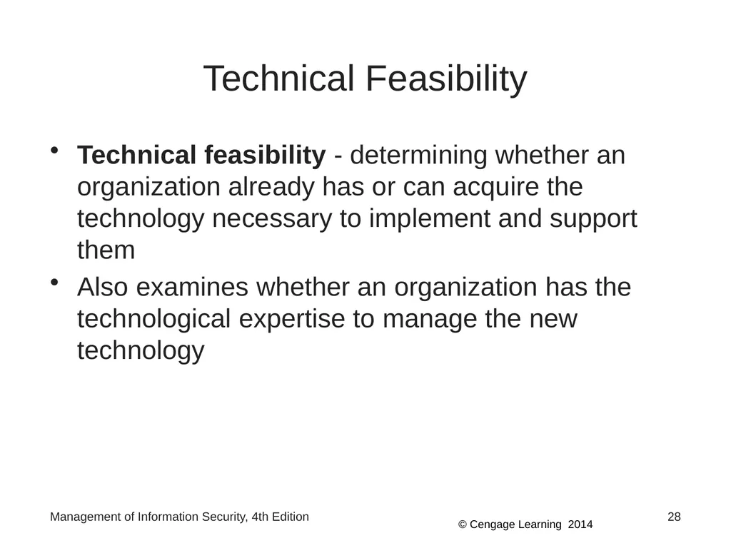 Management of Information Security, 4th Edition - slide 28 of 35