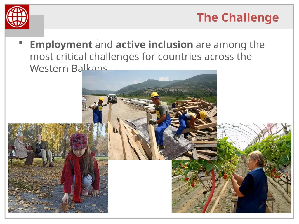 Activation and Smart Safety Nets in the Western - slide 3 of 40