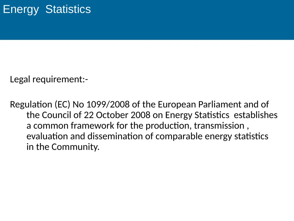 Thematic Enterprise Statistics Joe Madden Head of - slide 4 of 21