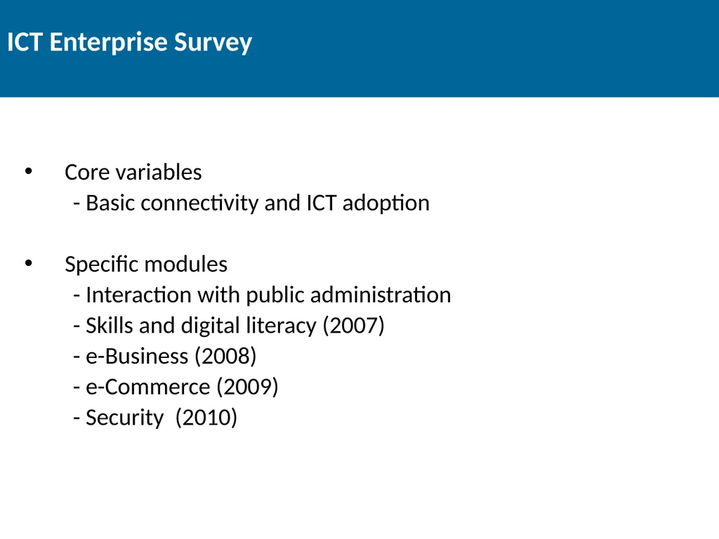Thematic Enterprise Statistics Joe Madden Head of - slide 14 of 21