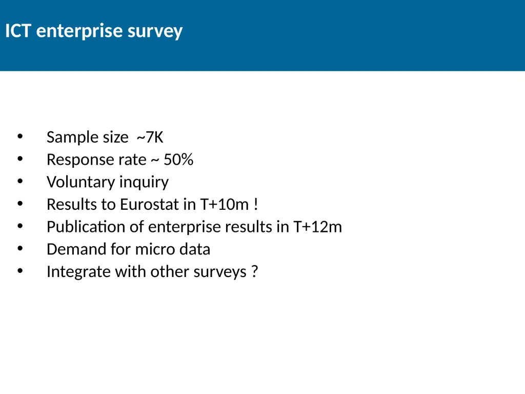 Thematic Enterprise Statistics Joe Madden Head of - slide 15 of 21