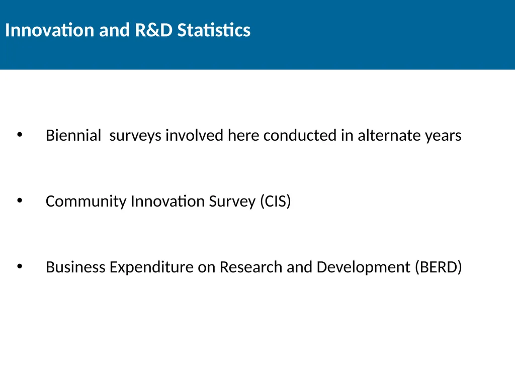 Thematic Enterprise Statistics Joe Madden Head of - slide 16 of 21