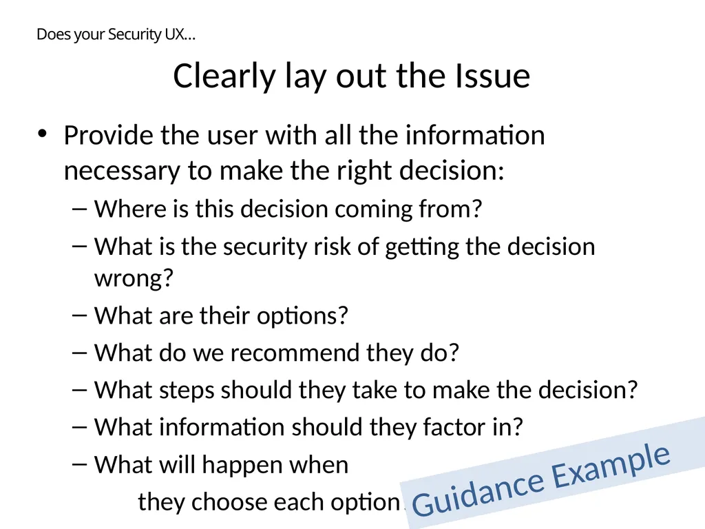 Engineers are People Too Adam Shostack Microsoft - slide 39 of 46